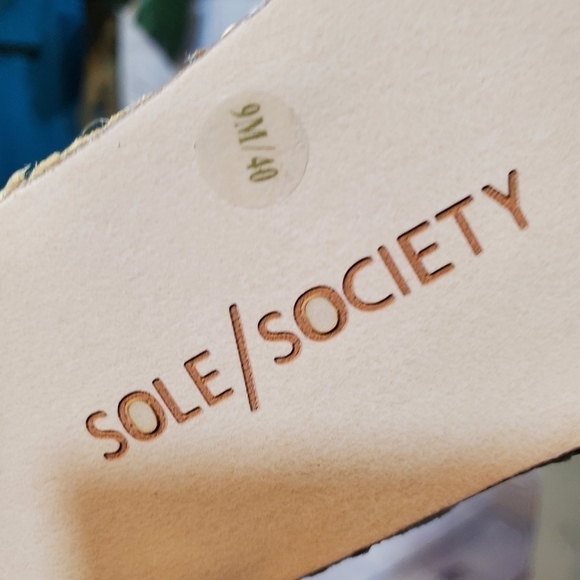 NEW IN BOX! SOLE SOCIETY SO- AUDRINAH SANDALS - Picture 5 of 6